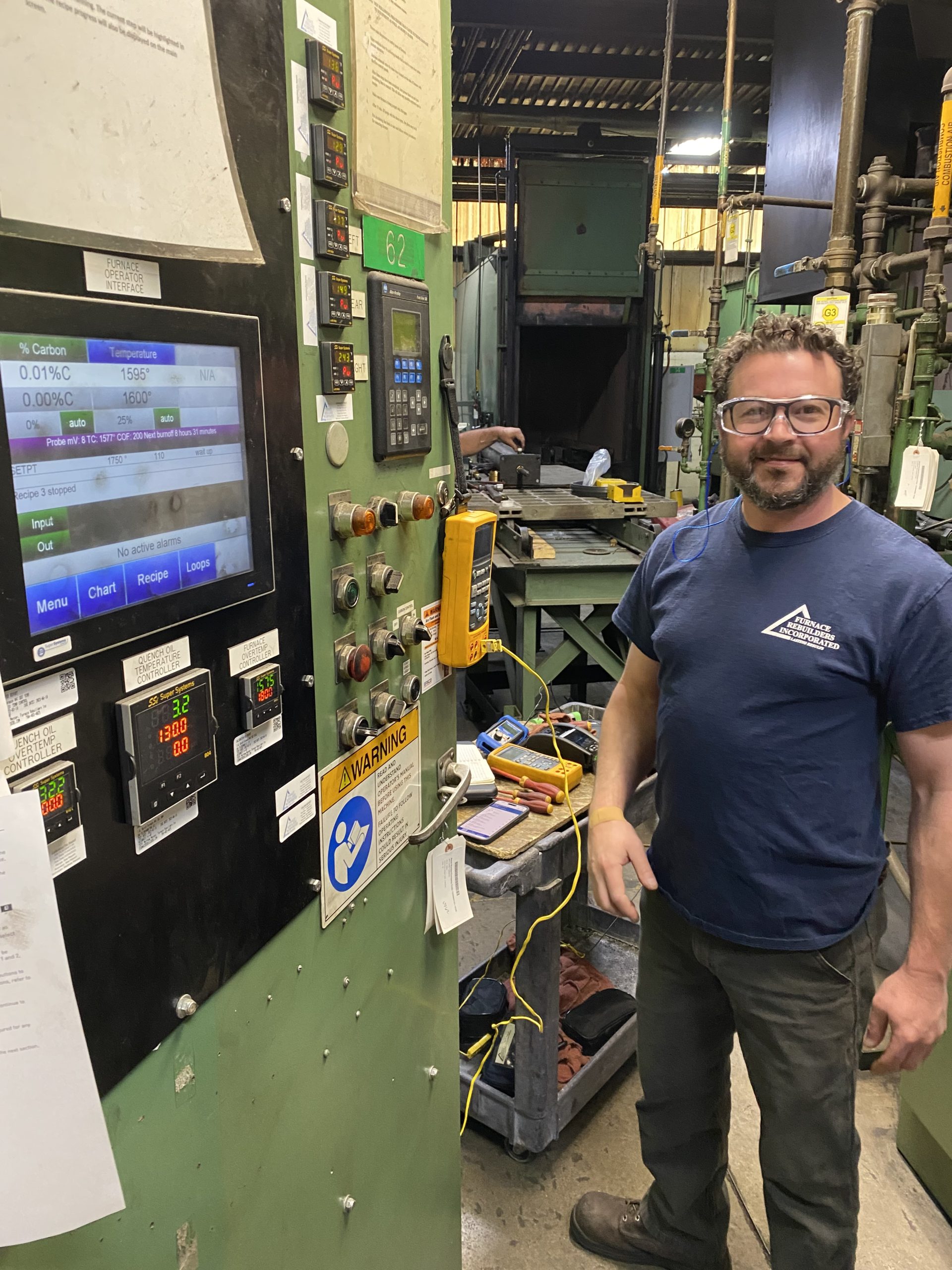 Pyrometry, Controls and Heating Systems Furnace Rebuilders Incorporated